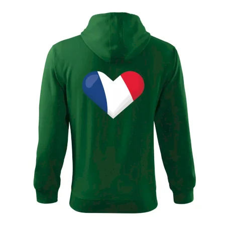 Francouzská vlajka srdce