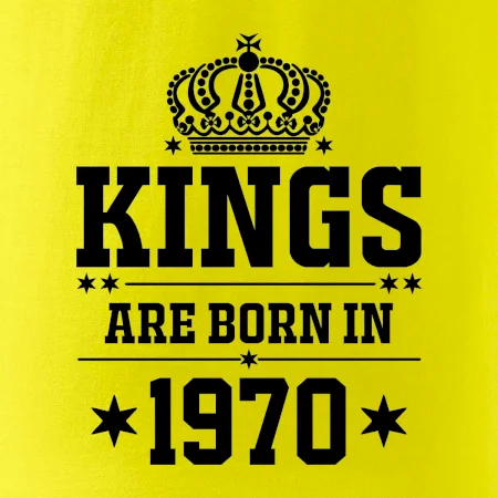 Kings are born in 1970