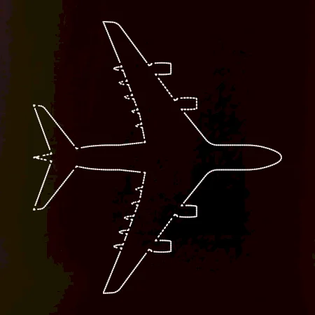 Obrys Airbus A320