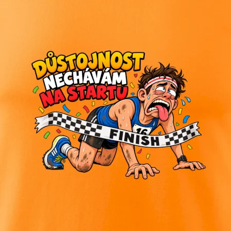 Běžec důstojnost nechávám na startu