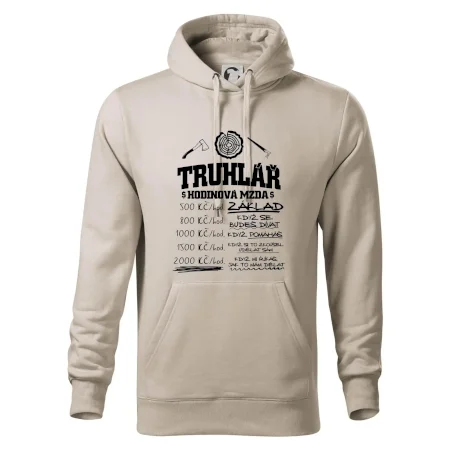 Hodinová mzda truhlář
