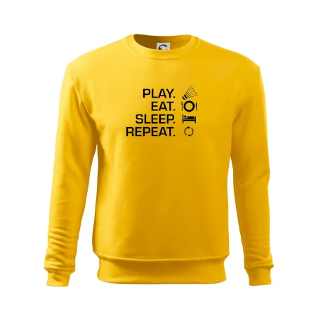 Play Eat Sleep Repeat badminton