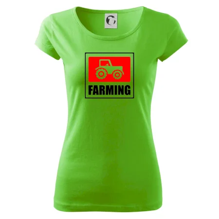 Farming traktor logo