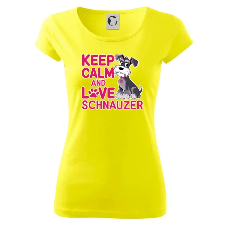 Keep calm and love Schnauzer