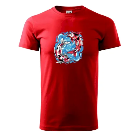 Yin & Yang Koi kapr - červený