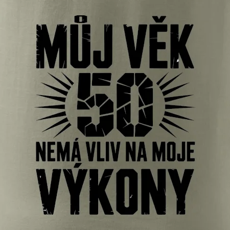Můj věk nemá vliv na moje výkony