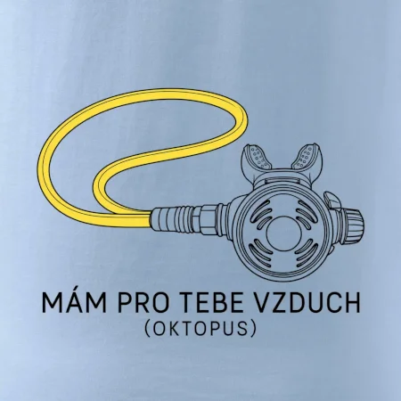 Mám pro tebe vzduch záložní regulátor se žlutou hadicí