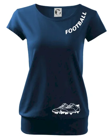FOOTBALL nápis šikmo