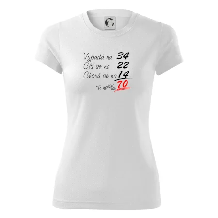 Vypadá, cítí se, chová se - 70 let