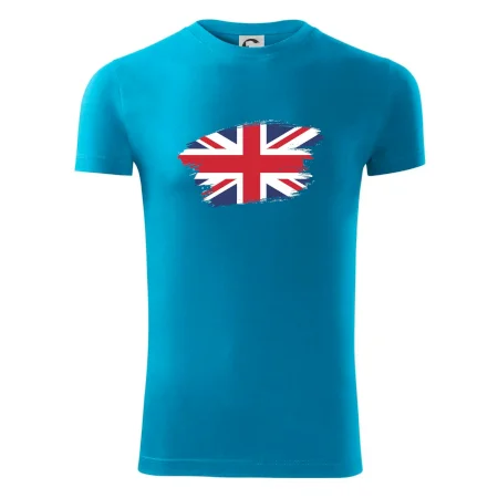Britská vlajka roztrhaná