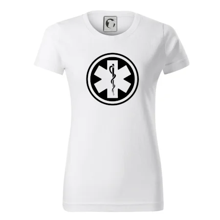 Rescue logo samostatné kulaté