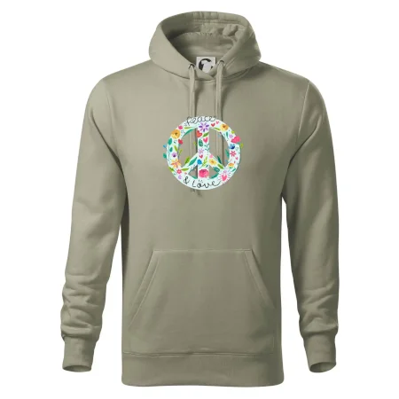 Peace and love symbol