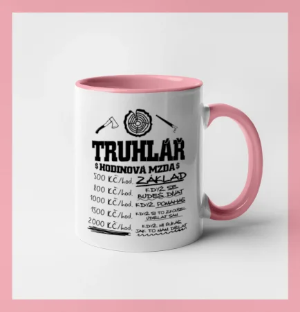 Hodinová mzda truhlář