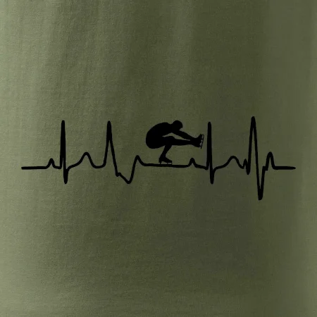 EKG lední brusle