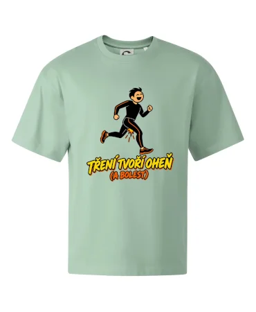 Běžecké tření tvoří oheň