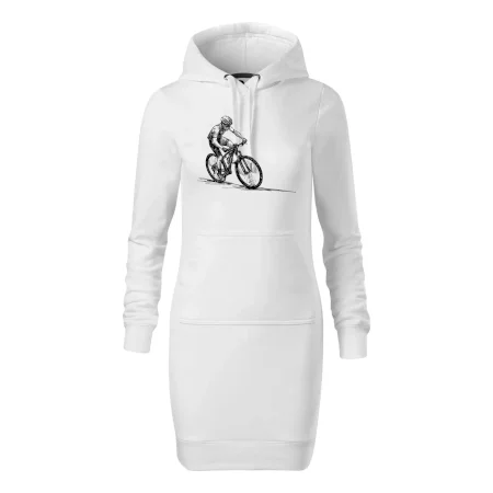 MTB kreslený cyklista