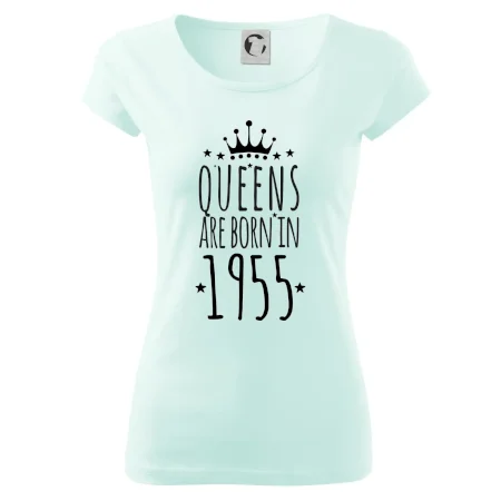 Queens are born in 1955