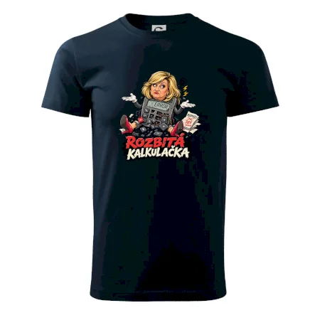 Alenka - rozbitá kalkulačka