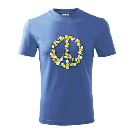Peace symbol kopretiny