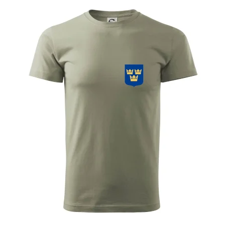 Švédský znak tři korunky na prso