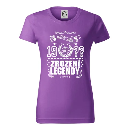 Zrození legendy - pro všechny - vlastní letopočet