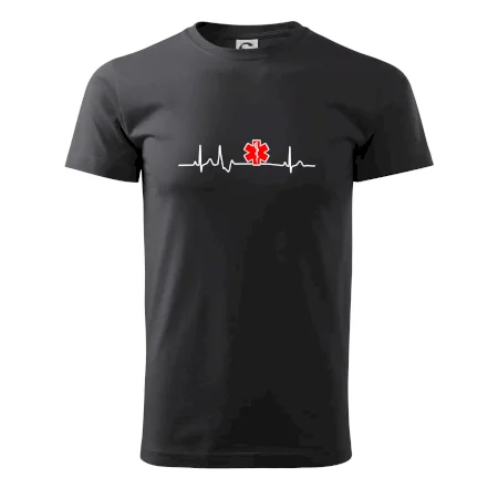 EKG rescue červená hvězda