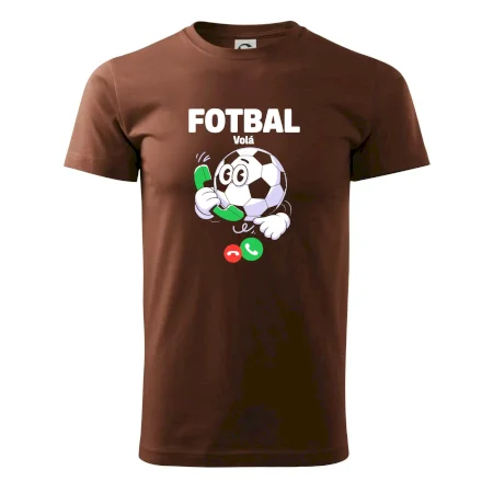 Karikatura fotbal volá