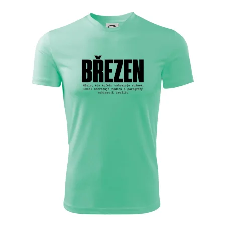 Březen kofein místo spánku