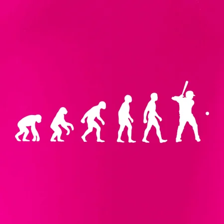 Evoluce baseball pálkař nápřah + míček