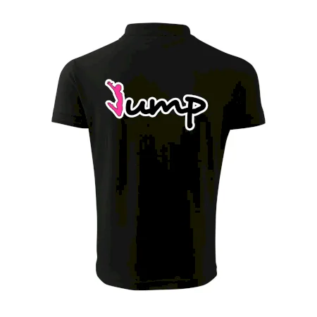 Jump - nápis a panáček