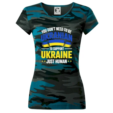 You don't need to be Ukrainian to support Ukraine just human