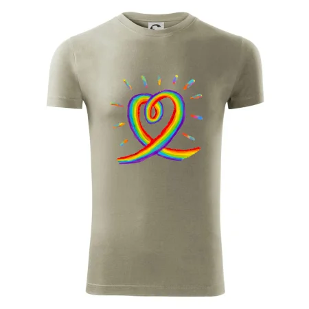 Srdce pride duha kreslená