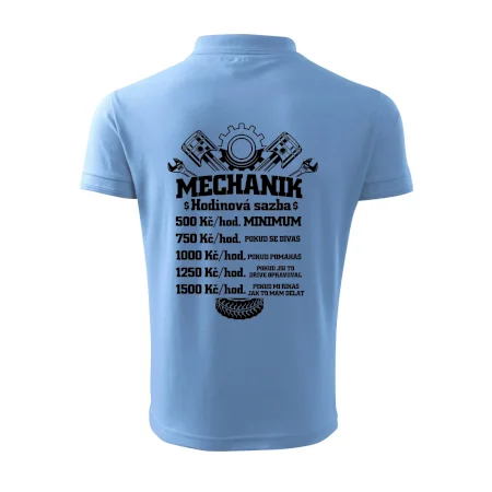 Mechanik - hodinová sazba