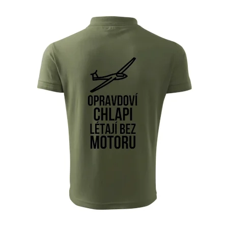 Opravdovi chlapi létají bez motoru