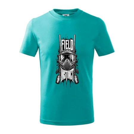 Černobílá maska field instinct paintball