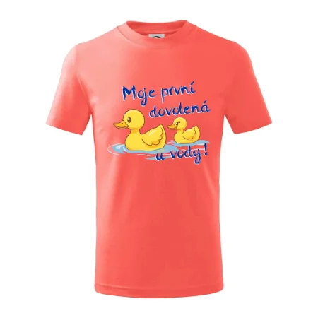 Moje první dovolená u vody - holčička