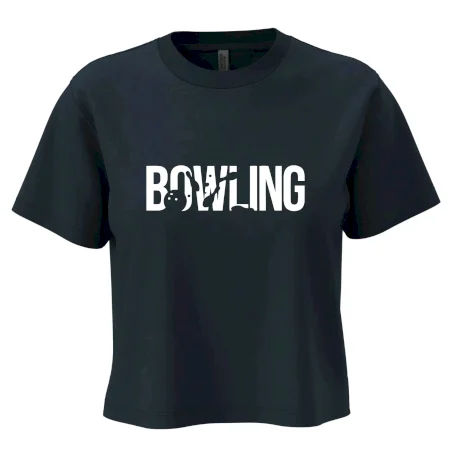 Bowling nápis kuželky