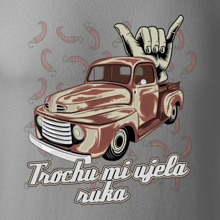 Trochu mi ujela ruka