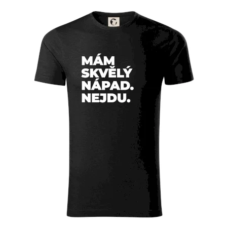 MÁM SKVĚLÝ NÁPAD. NEJDU.