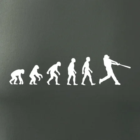 Evoluce baseball pálkař odpal