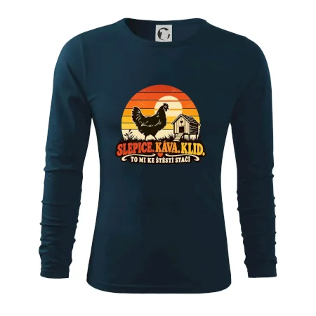 Slepice káva klid a pohoda