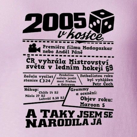 2005 v kostce