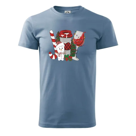 Vánoce, víno a sněhulák