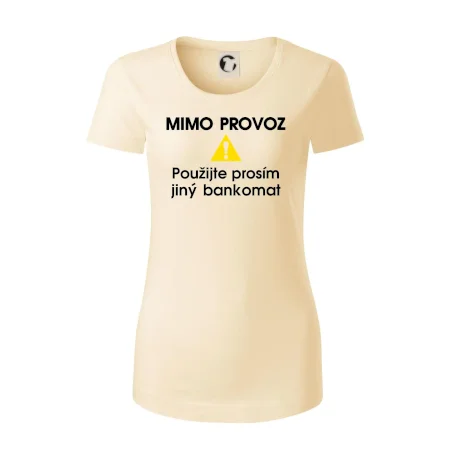 Mimo provoz - použijte jiný bankomat