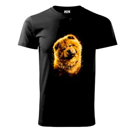 Obrázek polotón Čau-čau sedící