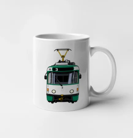 T3R SLF čelo tramvaje linka 3