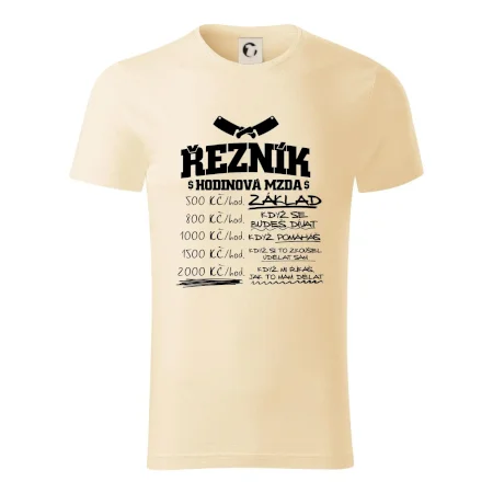 Hodinová mzda řezník