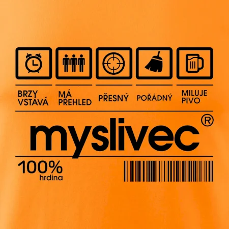 Čárový kód myslivec