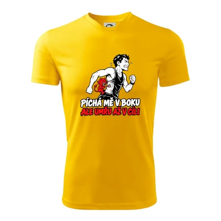 Běžec píchá mě v boku