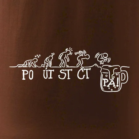 Pondělí až pátek evoluce pivo